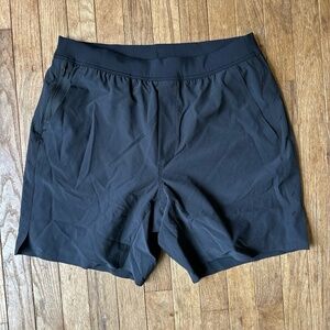 Ten Thousand Interval Short NWT Mens Large Black Lined 7in Performance Training